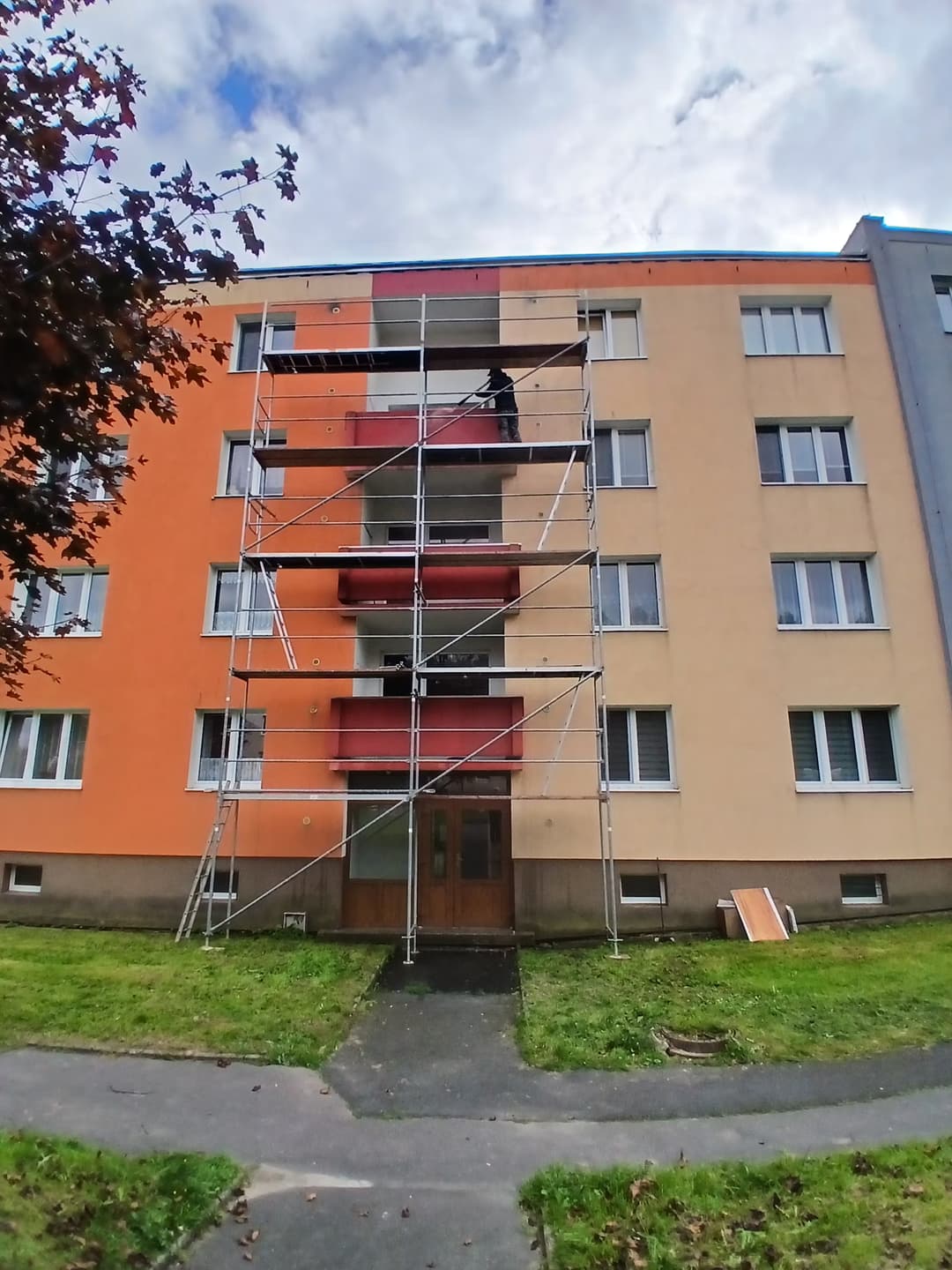 Poslední dokončená práce - rekonstrukce lodžií v Habartově - Jinex.cz | Jiří Nesměrák